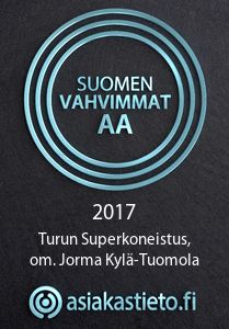 Suomen vahvimmat AA - Turun Superkoneistus
